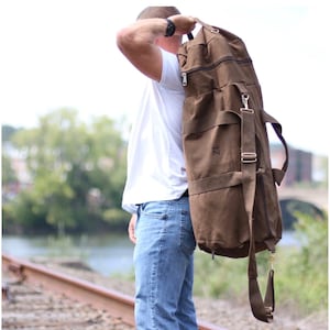 Personalized Duffle bag, Embroidered Travel Bag, Weekender bag for Men, Overnight Bag, Gym Bag, Barrel Bag Gift for guys,