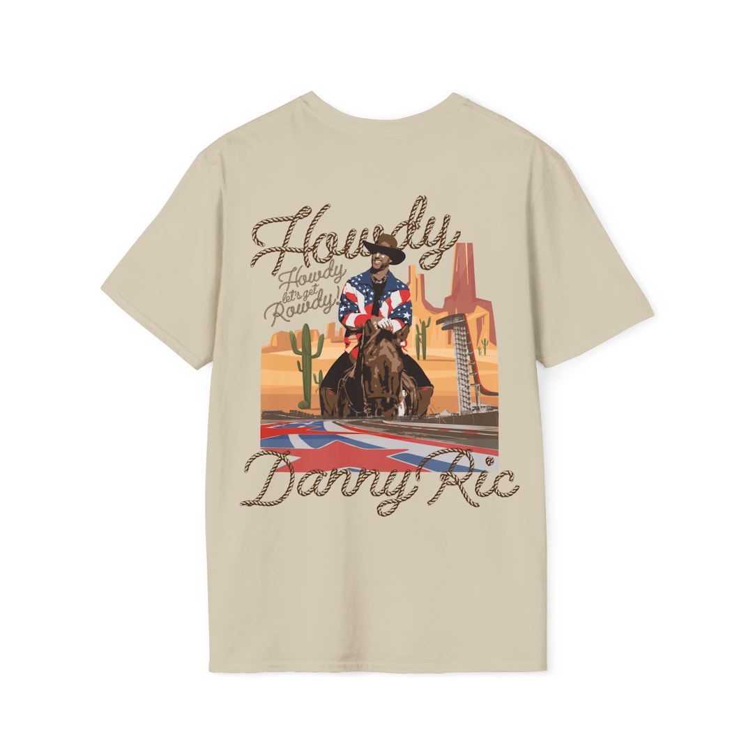 Danny Ric Signature Daniel Ricciardo - Danny Ric Rowdy Unisex Softstyle T-shirt - Etsy