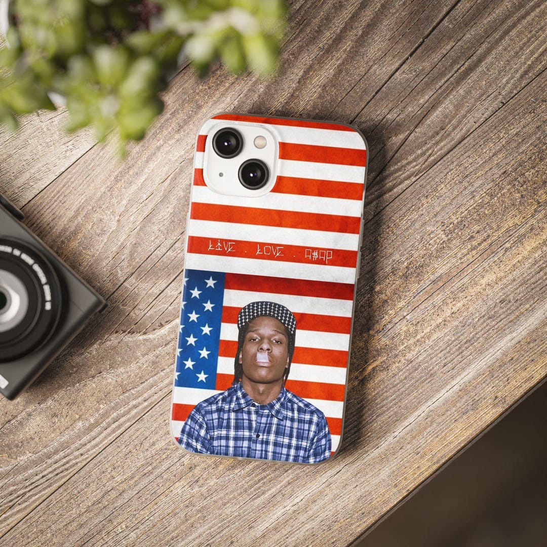 ASAP ROCKY Live. Love. ASAP. Rapper Hip Hop Custom Phone Case Fit for ...