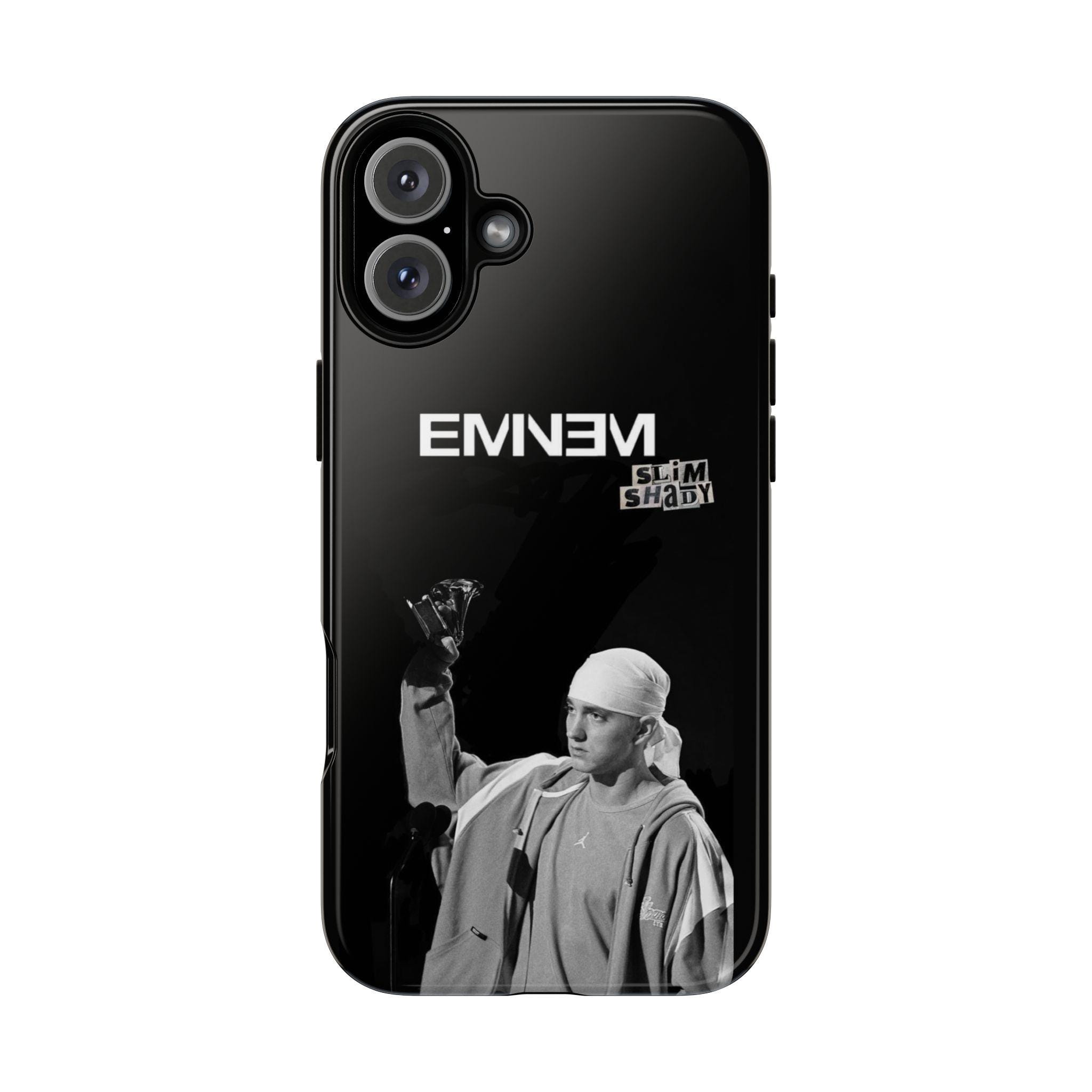 Eminem Artist Rapper Custom Phone Case Fit for iPhone 16, 16 Pro