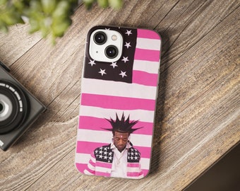 Lil Uzi Vert PINK TAPE Album Cover Phone Case iPhone Fit for 14 Pro Max, iPhone 14 Pro, iPhone 13, iPhone 12 Pro, iPhone 11, Galaxy S23+