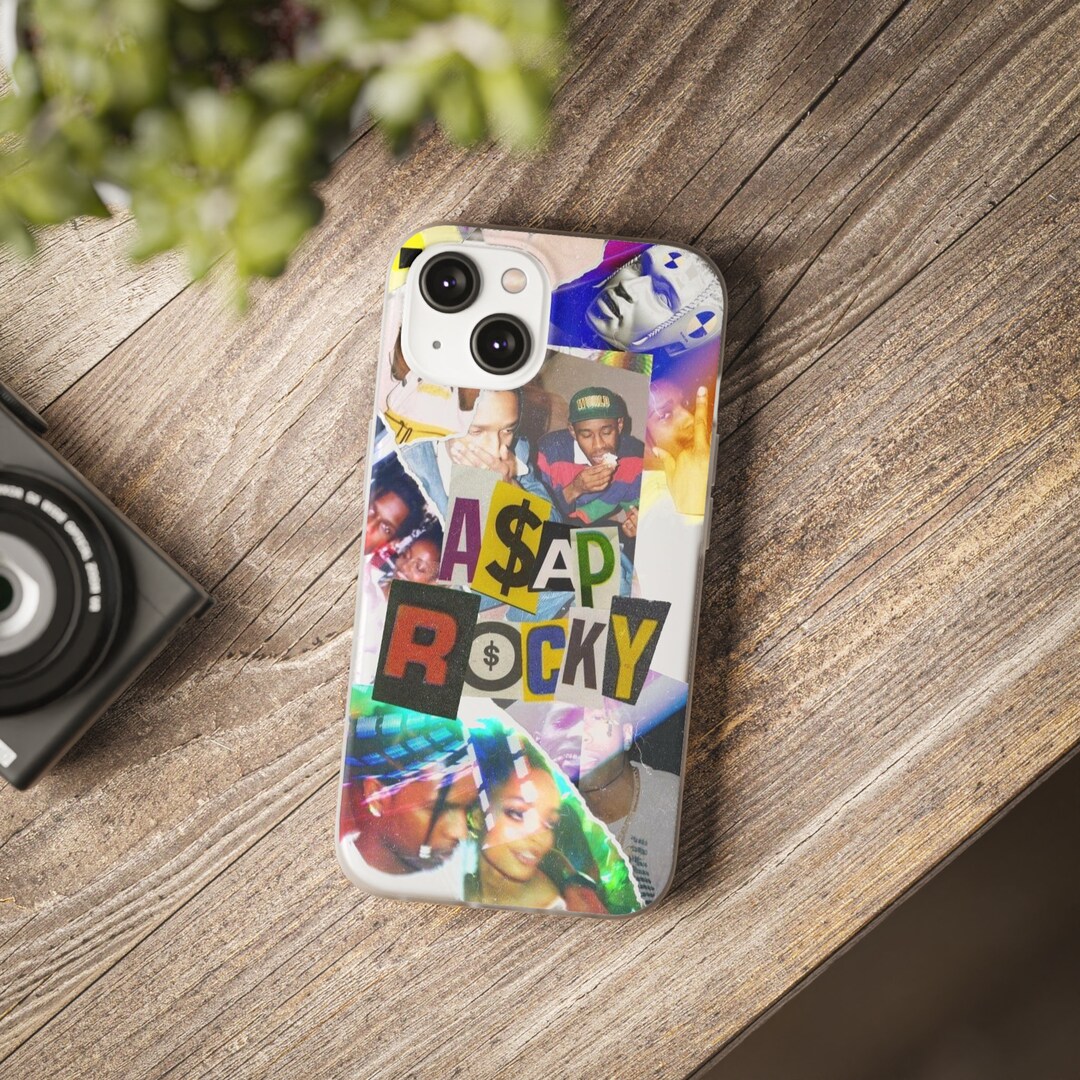 ASAP ROCKY Rapper Hip Hop Custom Phone Case Fit for 14 Pro Max, iPhone ...