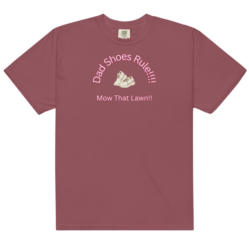 Dad Shoes - Yard Work Men’s garment-dyed heavyweight t-shirt