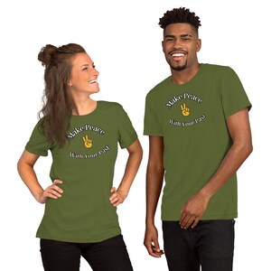 Make Peace with Your Past - Men's or Women's Comfortable t-shirt