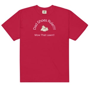 Dad Shoes - Yard Work Men’s garment-dyed heavyweight t-shirt