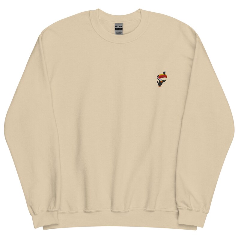 Pull unisexe brodé Toucan Stout. Sweat-shirt brodé « Belle journée pour une bière Guinness » à la vitamine G. Sand