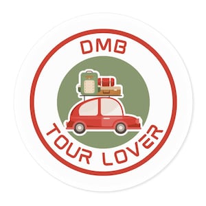 Dave Matthews Band Tour Sticker