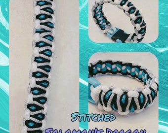 Stitched Solomons Dragon paracord bracelet