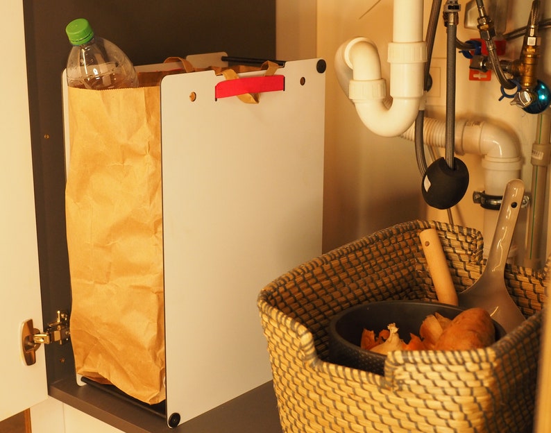 Eco Friendly Paper Bag Holder. Durable Design, Multiple Sizes, Waste