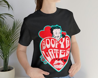 Betty Boop Shirt, Betty Boop Gift, Old cartoon shirt, Betty Boop Tee, Betty Boop t-shirt gift, Vintage cartoon gift for girlfriend