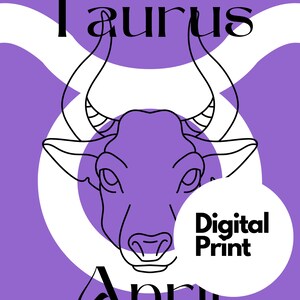 Taurus April Poster