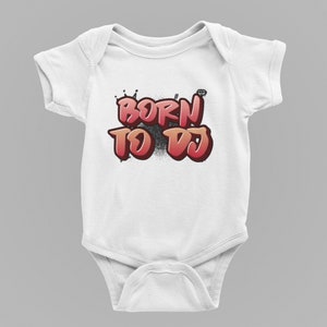 Baby DJ | Funny Baby shower gift | Newborn gift | Baby Bodysuit | Instant download | Modern Kid clothes | Baby design | Cool DJ Toddler png