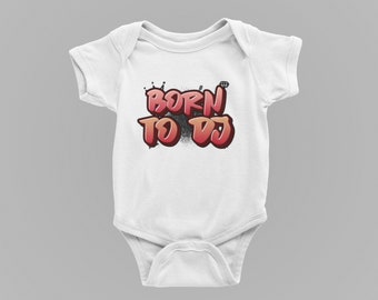 Baby DJ | Funny Baby shower gift | Newborn gift | Baby Bodysuit | Instant download | Modern Kid clothes | Baby design | Cool DJ Toddler png