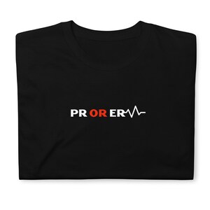 Camiseta De Gimnasio Con Humor "PR Or ER" - Ligera Y De Corte Clásico