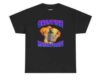 Creatine Monohydrate t-shirt, Tren t-shirt, funny gym meme t-shirt, funny ten t-shirt, weighlifting t-shirt, gym t-shirt for him