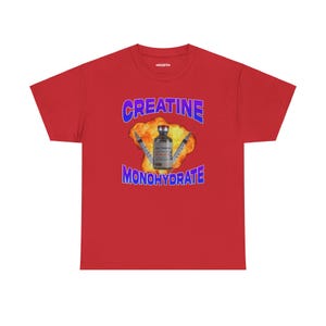Creatine Monohydrate t-shirt, Tren t-shirt, funny gym meme t-shirt, funny ten t-shirt, weighlifting t-shirt, gym t-shirt for him image 7