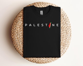 Free Palestine T-shirt, Gaza T-shirt, Palestine shirt, Free Gaza Shirt, Watermelon Palestine logo, Free Lebanon t-shirt
