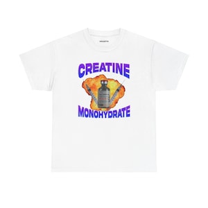 Creatine Monohydrate t-shirt, Tren t-shirt, funny gym meme t-shirt, funny ten t-shirt, weighlifting t-shirt, gym t-shirt for him image 8