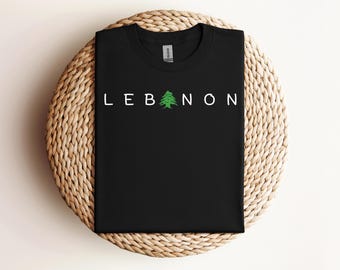 Lebanon T-Shirt Unisex Tee, Liban t-shirt, Beirut shirt, Lebanon , Gaza, Palestine T-shirt