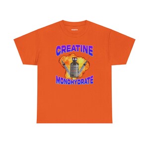 Creatine Monohydrate t-shirt, Tren t-shirt, funny gym meme t-shirt, funny ten t-shirt, weighlifting t-shirt, gym t-shirt for him image 2