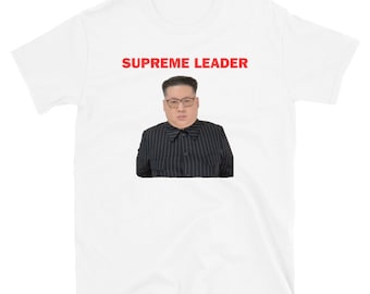 Kim Jong Un t-shirt, Fake Kim Jong un t-shirt, Adin Ross Kim Jong Un, Funny meme shirt