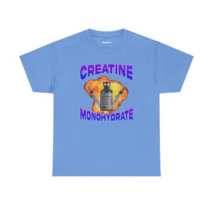 Creatine Monohydrate t-shirt, Tren t-shirt, funny gym meme t-shirt, funny ten t-shirt, weighlifting t-shirt, gym t-shirt for him image 4