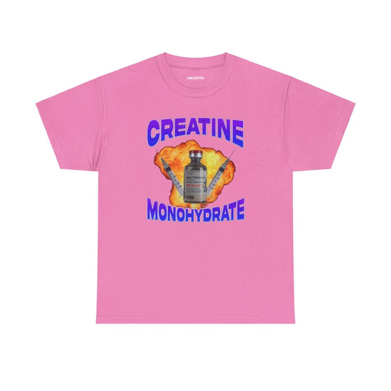 Creatine Monohydrate t-shirt, Tren t-shirt, funny gym meme t-shirt, funny ten t-shirt, weighlifting t-shirt, gym t-shirt for him image 6