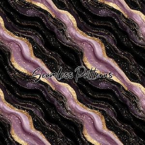 Mauve Gold Agate Digital Paper: Swirl Marble Backgrounds (300dpi JPG) image 8