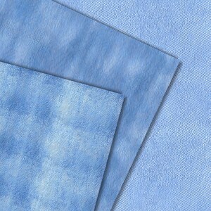 Digitaal papier met denimtexturen: 12 naadloze spijkerbroekpatronen (12 x 12 jpg-bestanden van 300 dpi) afbeelding 3