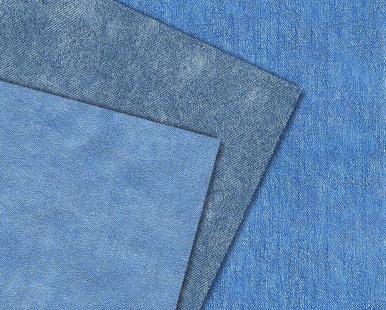 Digitaal papier met denimtexturen: 12 naadloze spijkerbroekpatronen (12 x 12 jpg-bestanden van 300 dpi) afbeelding 5