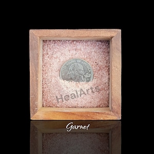 Pure Genuine Garnet Gemstone Crushed Ethically Sourced Fine Dust Powder