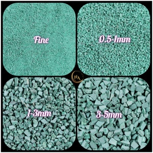Malachite Coarse Crushed Gemstone Fine Dust Powder