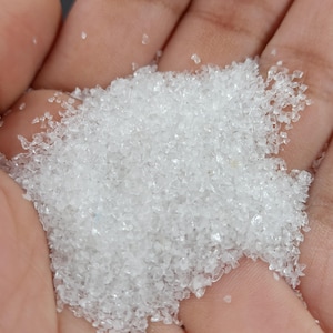 Natural Crushed Coarse Crystal Gemstone 0.5-1mm For Resin Art House Decor craft Making Women Jewellery Making