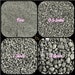 20 Gemstone Crushed Raw Stone Powder All Size, Multiple Healing Crystal