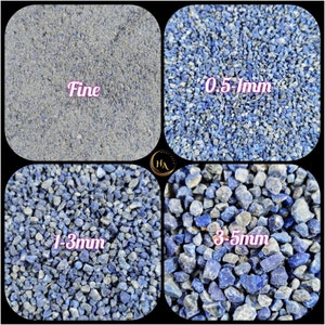 Gemstone Powder Coarse Crushed Lapis Lazuli - Woodworking Ring Inlay Crafts
