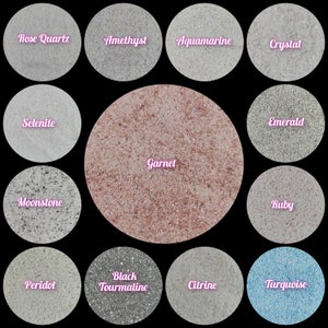 Crushed Gemstone Fine Dust Sand Powder Wholesale Supplier | Gemstone Dust Crushed Powder For Massage Woodworking Ring Inlay Crafts