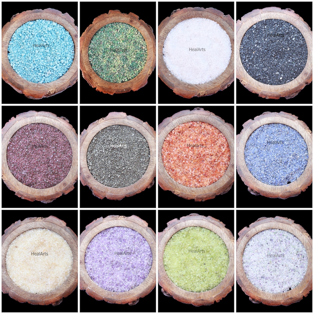 Gemstone Coarse Crushed Powder 1-3mm Gemstone Inlay Healing Powder - Etsy