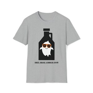 Fantasmas, Goblins e Growlers: Nossa! Camisa de cerveja artesanal – camiseta para amantes de cerveja de Halloween