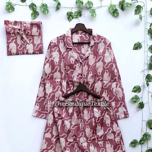 Pajama Set Indian Cotton,
Cotton Pajamas From India,
Organic Cotton Pajama Set,
Cotton Kimono Pajamas, 
Summer Cotton Pajamas,