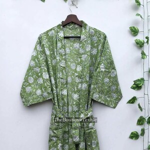 Robe, Lightweight Pure Cotton Kimono, House Robe Summer Kimono, Beach Cover Up, Robe for Women, Bridesmaid Robe, Wedding Robe