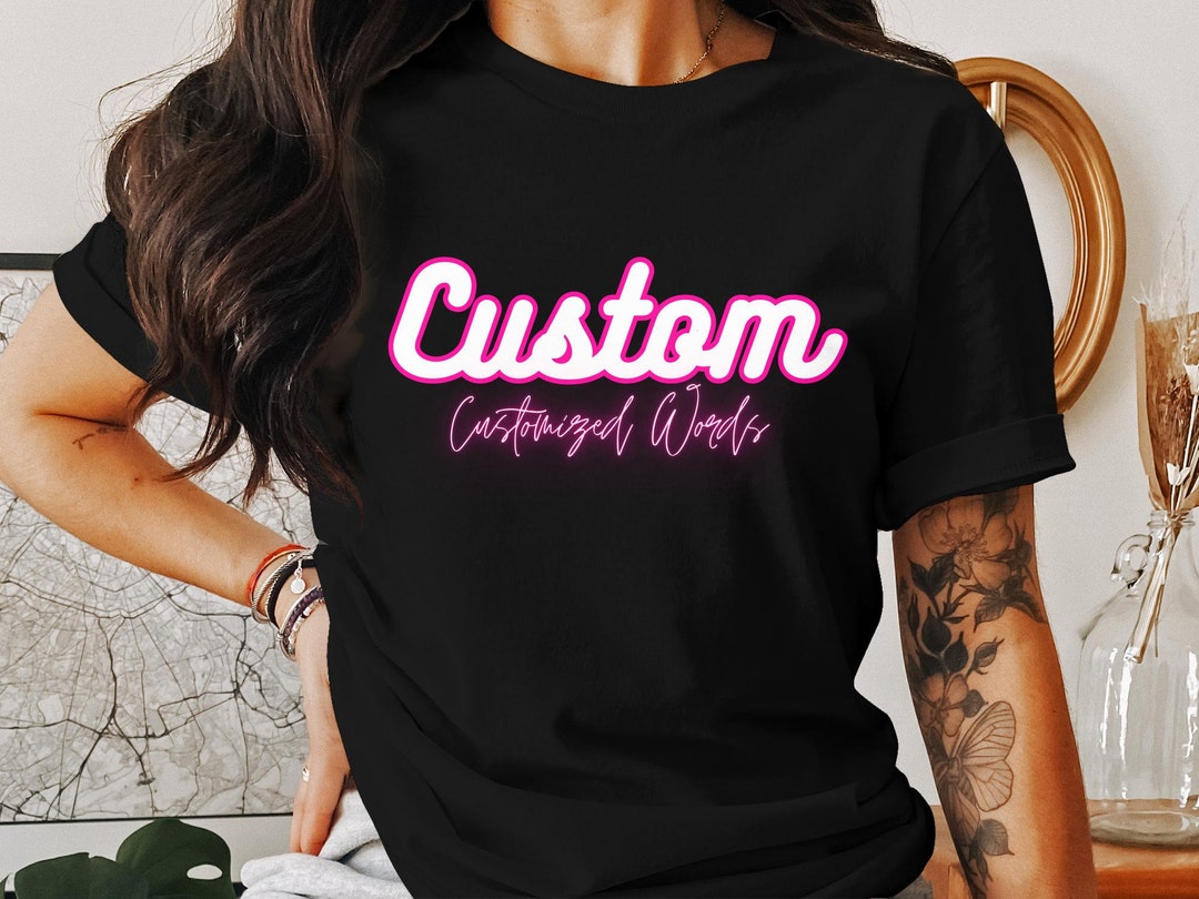 Custom Doll Baby Girl Birthday Shirt Custom Party Girls Shirt Etsy