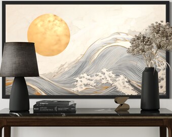 Japanese seascape (aspect ratio 16:9)