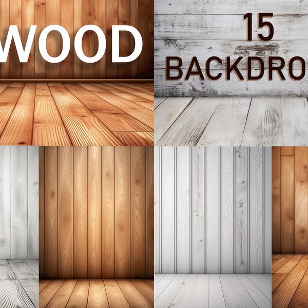 Set von 15 Holz Hintergründen, Holz Hintergründe, Fotografie Hintergrund, Fotografie Hintergrund, Holz Textur, Holz Hintergrund, Holz Hintergrund