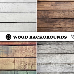 Set of 25 Wood backgrounds, wood backdrops, wood background, wood texture, photography backgrounds