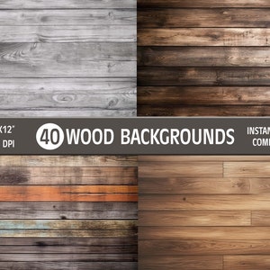 Set of 40 Wood backgrounds, wood backdrops, wood background, photography backgrounds, wood mockups, commercial use, Instant download