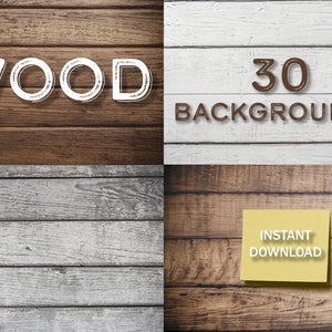 Set of 30 Wood backgrounds, wood backdrops, wood background, wood texture, photography backgrounds