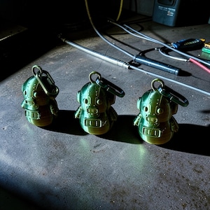Bag Buddies - Pendentif robot pour sac à dos / Tirette