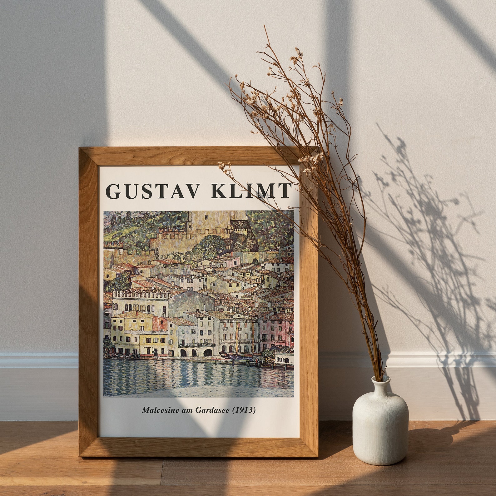 Gustav Klimt Print, Malcesine Am Gardasee, Gallery Wall Art, Eclectic ...
