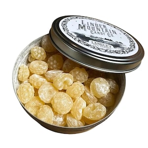 Reusable Bag 9 oz - Dye Free and Naturally Flavored Hard Candy Drops Traditional Handmade Old Fashioned Small Batch