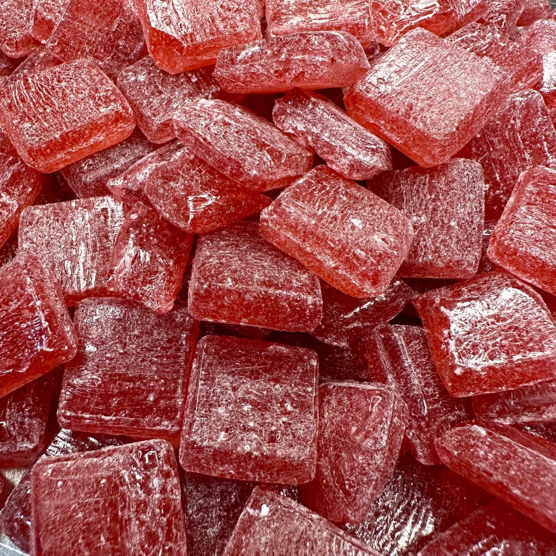 Pomegranate Hard Candy Drops Traditional Handmade Old Etsy